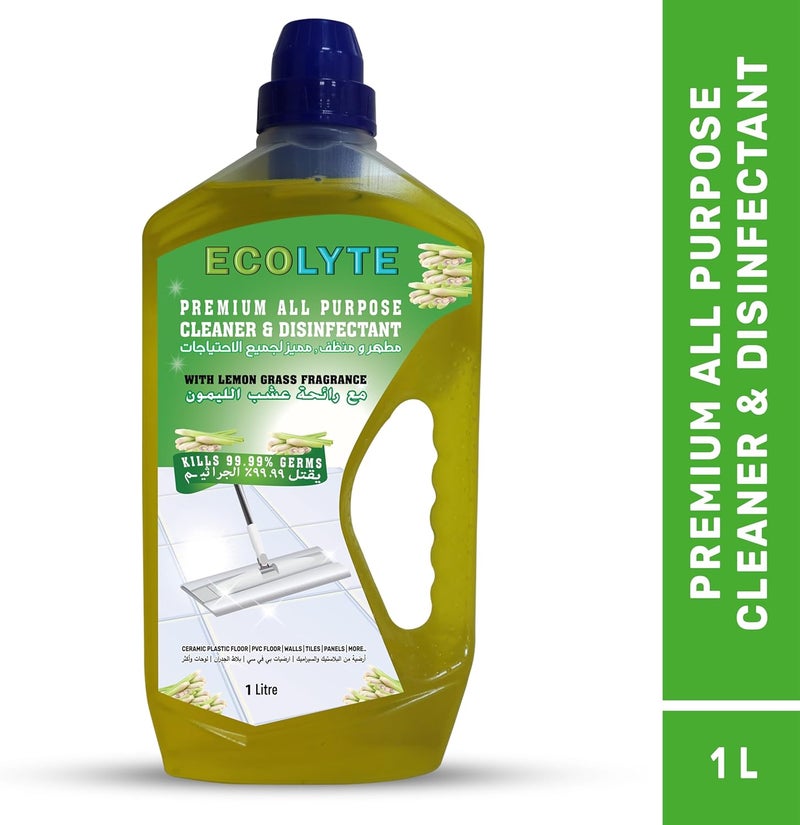 ECOLYTE+ منظف متعدد الاستخدامات الفاخر مع عشب الليمون - Image 2